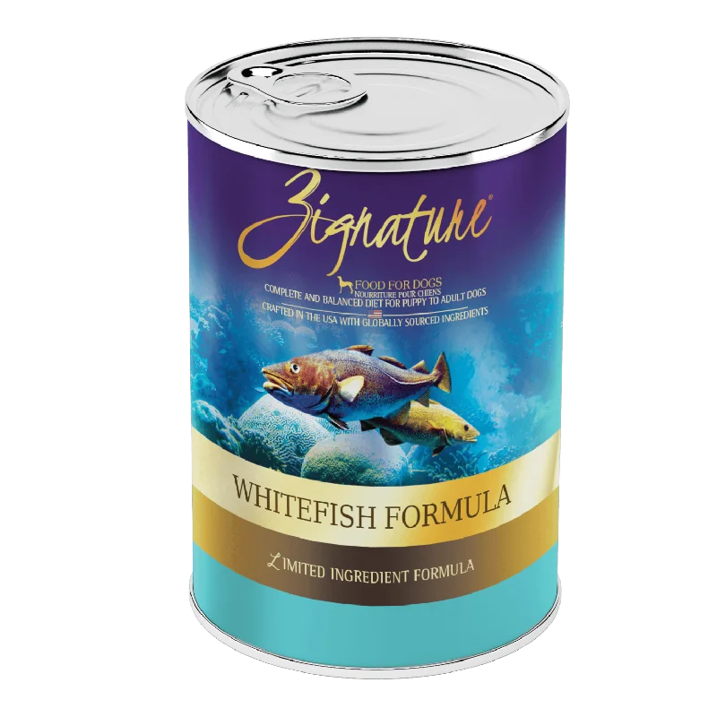 Zignature Limited Ingredient Diet Whitefish Formula Wet Dog Food