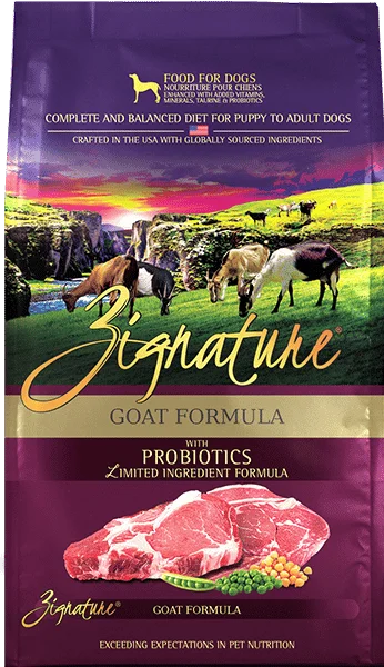 Zignature Limited Ingredient Goat Formula Dry Dog Food