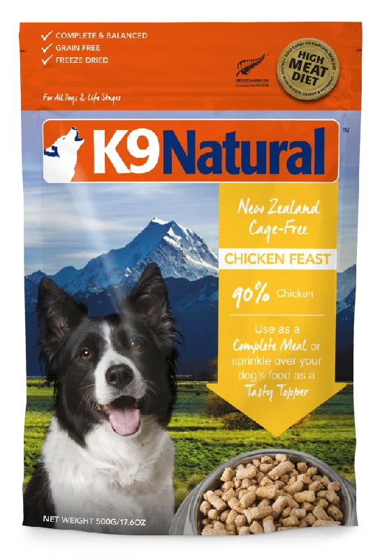 K9 Natural Chicken Feast Raw Freeze-Dried Dog Food