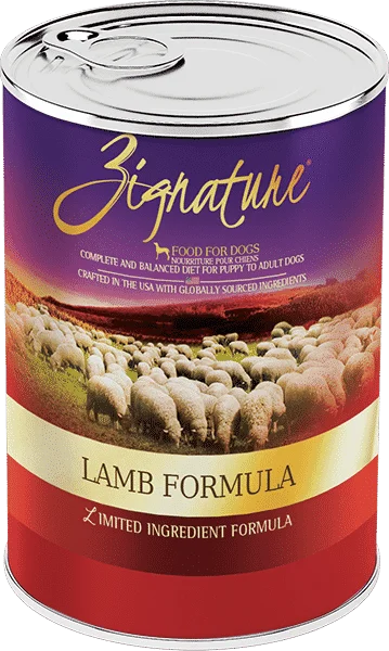 Zignature Limited Ingredient Lamb Recipe Wet Dog Food