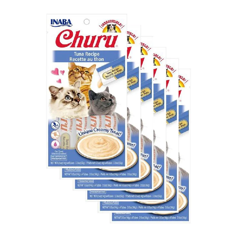 Inaba Churu Puree Tuna Cat Treats 56g x 6