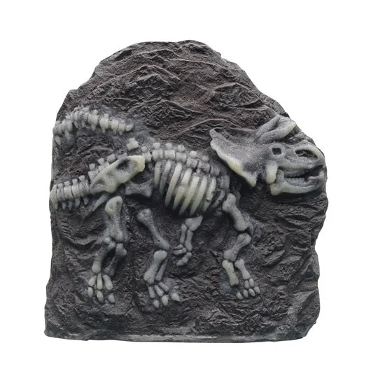 Marina Decorative Fossil Glow in the Dark Triceratops